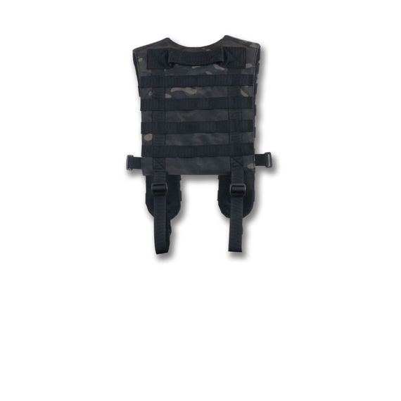 Ремені плечові (лямки) м'які для тактичних поясів РПС чорний мультикам | Зображення 4