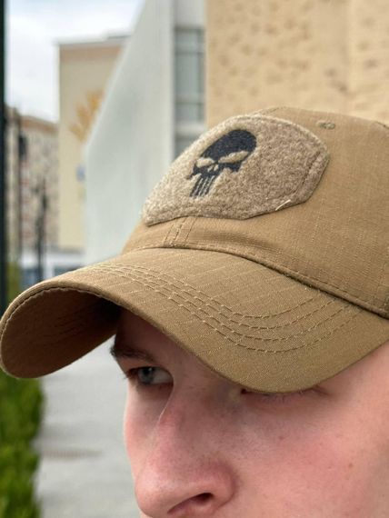 Бейсболка тактична «Punisher» Rip-Stop Coyote 5.0 | Зображення 5