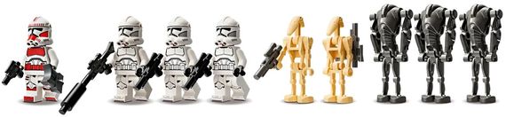 Конструктор LEGO LEGO Star Wars Клони-піхотинці й Бойовий дроїд. Бойовий набір (75372) | Зображення 5