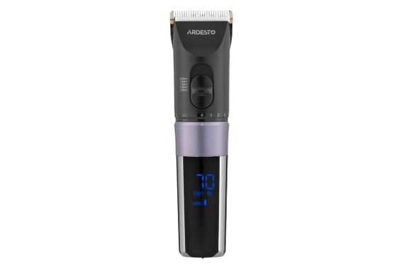 Машинка для стрижки Ardesto HC-Y40-DBS/3.7Вт/черный+металл/дисплей (HC-Y40-DBS)