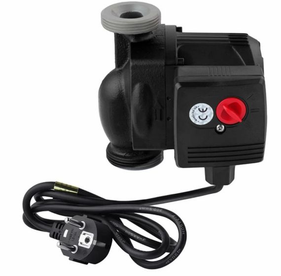 Циркуляционный насос Pumpman GRS25/60/130 Нmax 6 м Qmax 3,3 куб.м 93 Вт с гайками (CV029796) | Зображення 2