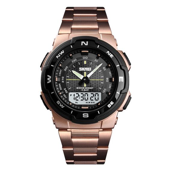 Чоловічий годинник Skmei 1370RG Rose Gold
