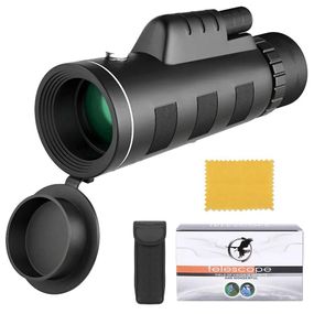 Мощный монокуляр с двойной фокусировкой, 40x60 1500m/950m / Туристический монокль для охоты