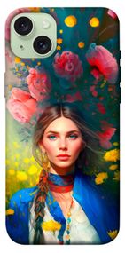 Чохол з картинкою Lady style 2 для Apple iPhone 15 Plus (6.7")