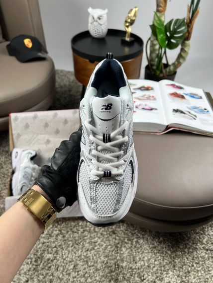 Кроссовки New 530 Premium White Navy Silver весна / літо / осінь В3662 36 23 см | Зображення 1