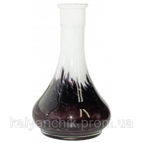 Колба для кальяна Drop черно-белая