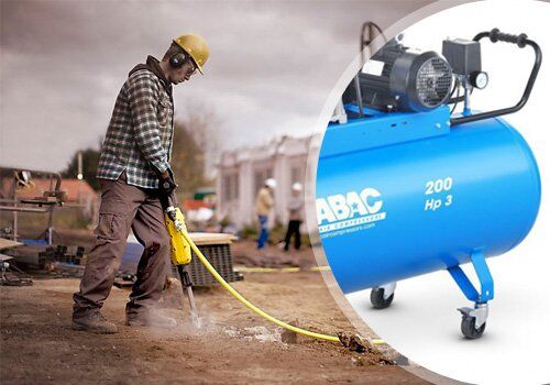 Компрессор воздушный ABAC PRO A49B 200 CT4 (200 л) | Зображення 1