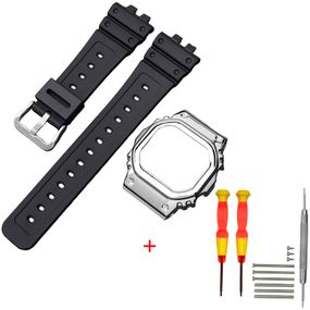 Ремінець + безель (рант) для Годинник C2asio G-Shock GMW-B5000 Black SI