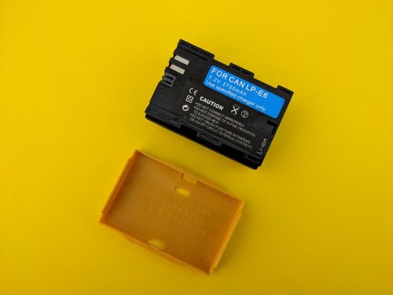 Акумулятор LP-e6 для Canon EOS Canon EOS 5D3, 2750mah | Зображення 2