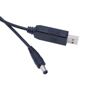 USB кабель живлення DC 5V з роз'ємом 2.1 x 5.5 мм для під'єднання роутера від powerbank
