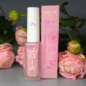 Зміцнююче базове покриття для нігтів JOIA vegan Pink Nail Care 8 мл