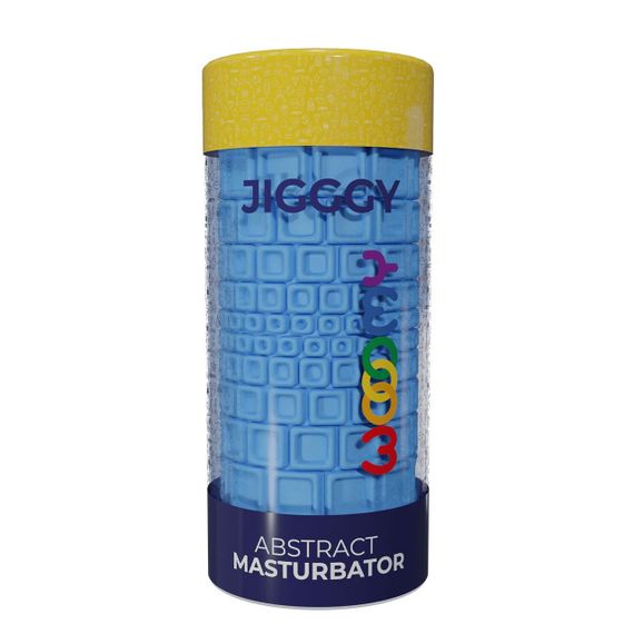 Мастурбатор Wooomy Jigggy Abstract Masturbator, сквозной, двусторонний Sex Aura | Зображення 7