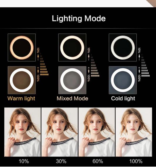 Кільцева лампа NNHQ-12N (35см) | Зображення 5