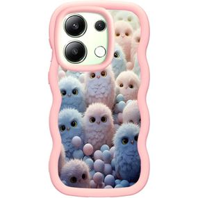 Чехол TPU Cloudy Pictures для Xiaomi Redmi Note 13 4G Owls