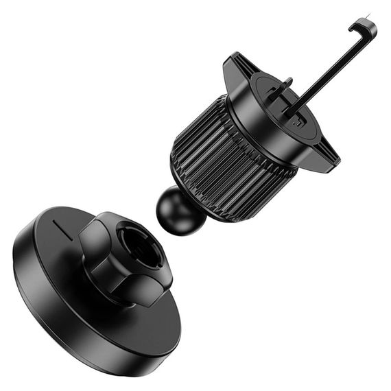 Автодержатель с БЗУ WIWU CH-325 Warriors Qi2 15W Black | Зображення 4