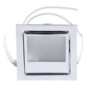 Светильник мебельный точечный квадрат HDL-07-WL10A CHROME