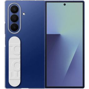 Оригінальний захисний чохол із ремінцем і захисними плівками Samsung Galaxy Fold7 Clear Grip Case Прозорий (EF-QF966)