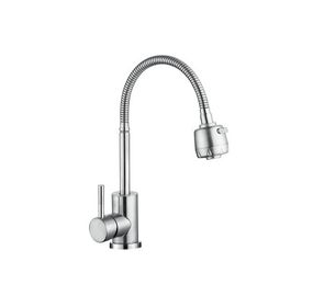 Змішувач для кухні WEZER з рефлекторним виливом EKO4D-01