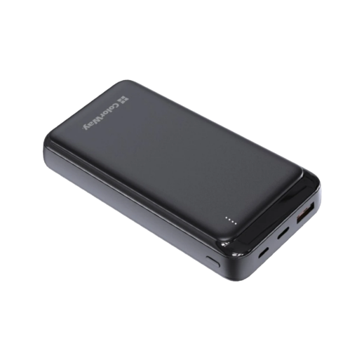 Павербанк 20000 mAh ColorWay CW-PB200LPG3BK-PD 20W QC+PD slim чорний | Зображення 2