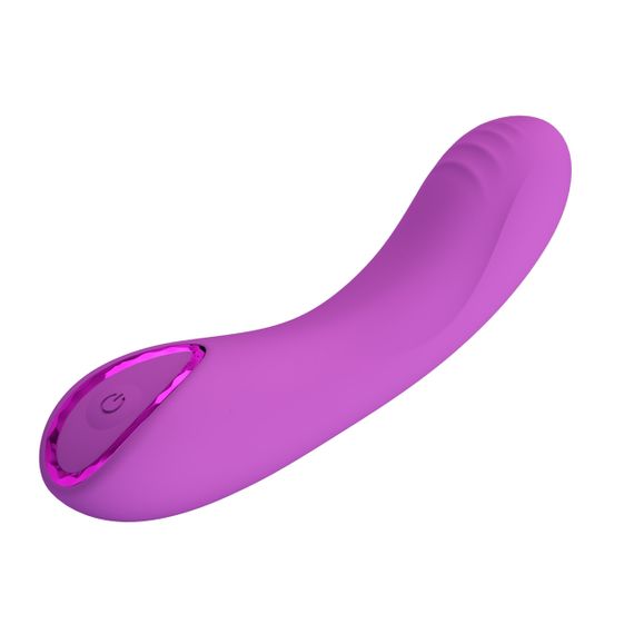 Вибратор для точки G Pretty Love Dj Dick фиолетовый, 12.7 х 2.7 см sexstyle | Зображення 2