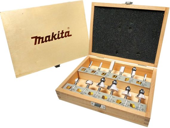 Набір фрез під патрон 8 мм Makita D-53556 (12 шт) | Зображення 1