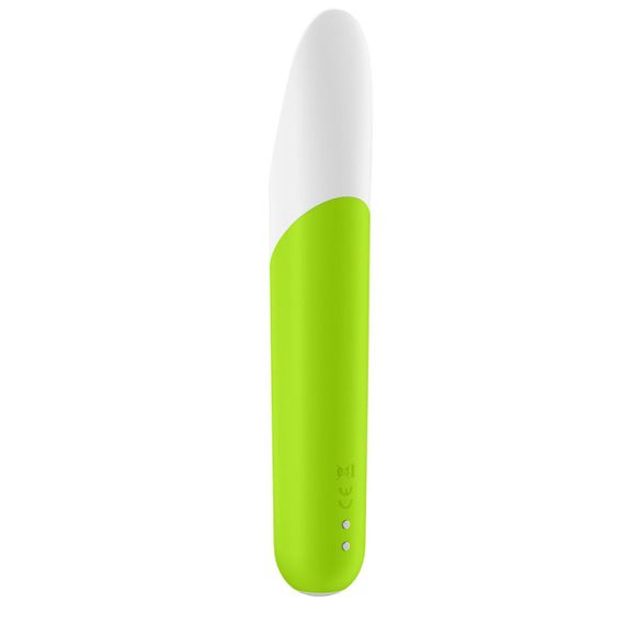 Мінівібратор з гнучким язичком Satisfyer Ultra Power Bullet 7, Салатовий | Зображення 3