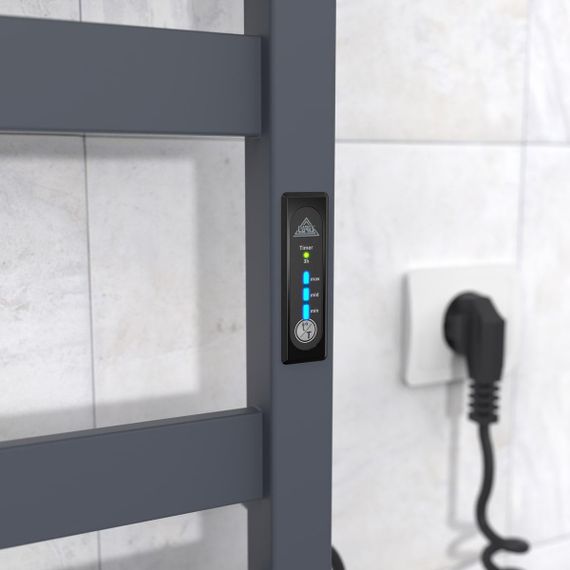 Електрична рушникосушарка Laris Зебра Кватро ЧФ(ГМ)8 500 х 800 Е (підкл. справа) R3 | Зображення 4