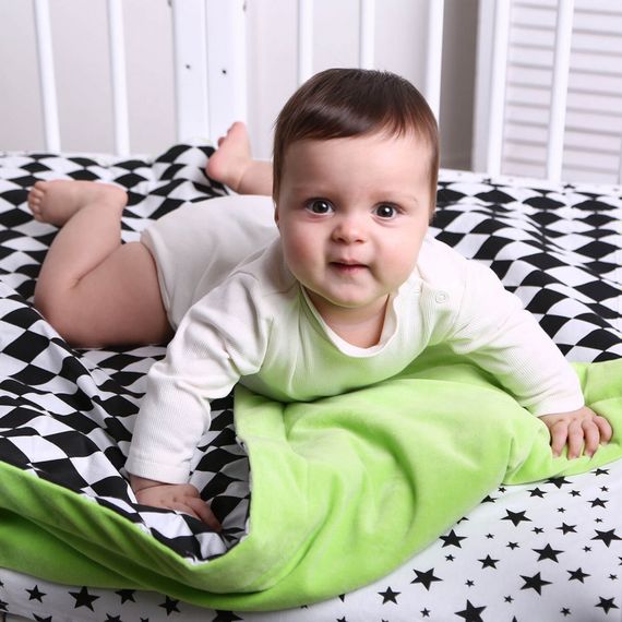 Дитячий постільний комплект Bed Set Newborn МС 110512-08 подушка + ковдру + простирадло | Зображення 4