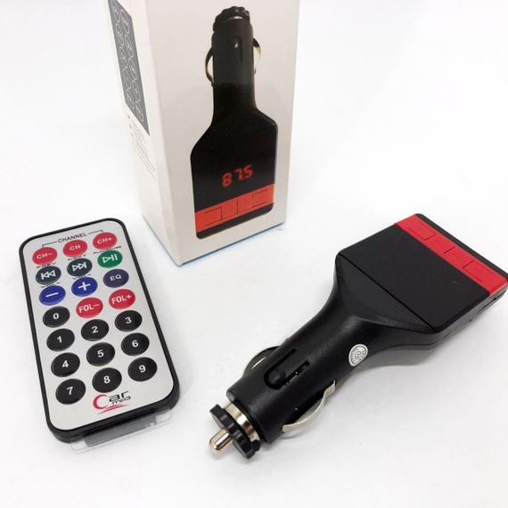 Автомобильный FM-модулятор трансмиттер Fm-04, MP3 Player с пультом дистанционного управления | Зображення 9