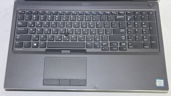 Мобільна робоча станція Dell Precision 7540 / 15.6" (1920x1080) IPS / Intel Core i7-9850H (6 (12) ядер по 2.6 - 4.6 GHz) / 16 GB DDR4 / 512 GB SSD / nVidia Quadro T2000, 4 GB GDDR5, 128-bit / WebCam б/в | Зображення 2