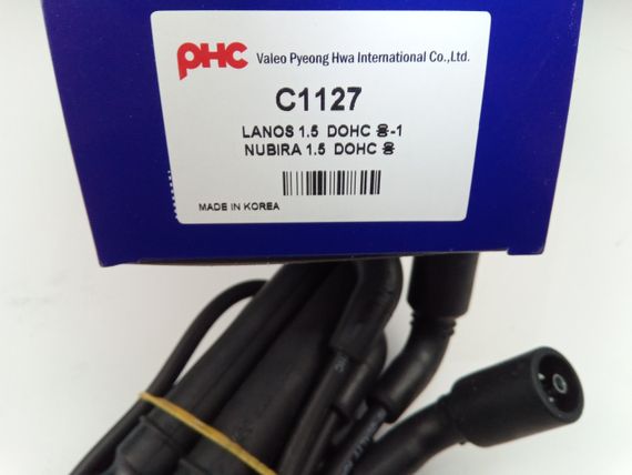 Дроти запалювання Lanos 1.6, VALEO PHC (C1127) силікон (96211948) | Зображення 1