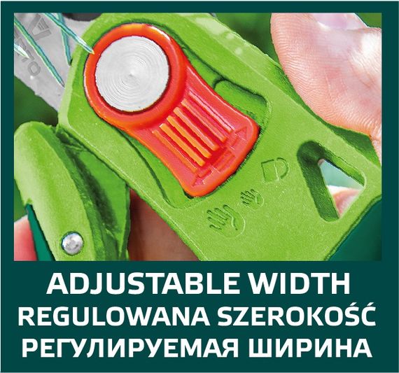Секатор VERTO садовый с наковаленкой, регулирование ширины, D реза 12 мм (15G203) | Зображення 2