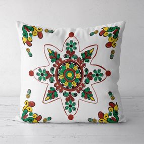 Подушка декоративна Soft Квіткова зірка 45x45 см (45PST_TR005)