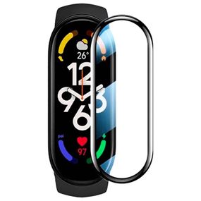 Полімерна плівка 3D (full glue) (тех.пак) для Xiaomi Mi Band 7 Чорний