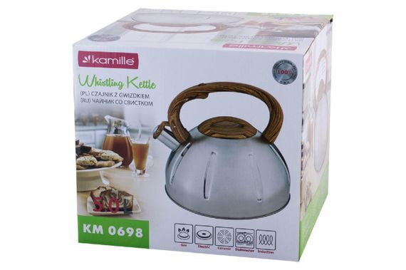 Чайник неіржавкий Kamille — 5 л | Зображення 2