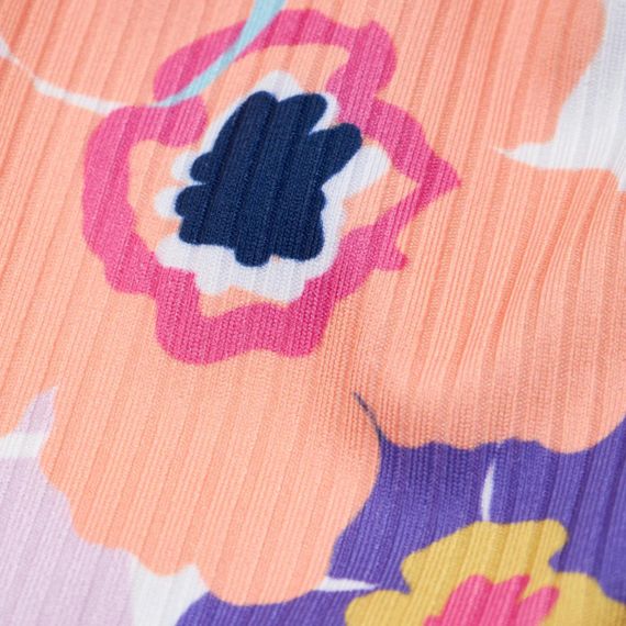 Верх купальника Nora для дівчат білий з квітковим принтом - 12-13 р 149-59 см | Зображення 3