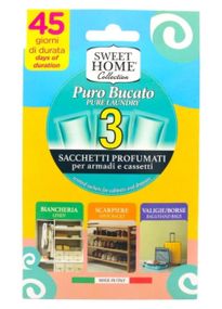 Ароматизатор для шафи в пластинах Sweet Home Puro Bucato 3 шт