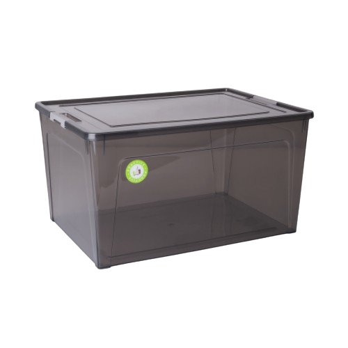Контейнер 18л коричневий прозорий/какао Smart Box Алеана