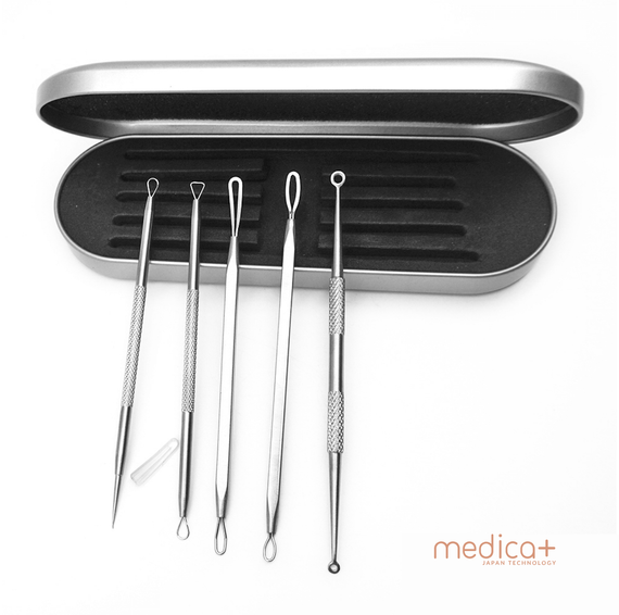 Набір: Вакуумний очисник шкіри та пор Medica+ SkinCleaner 7.0 + Інструменти для чищення обличчя (EasyClean) | Зображення 6