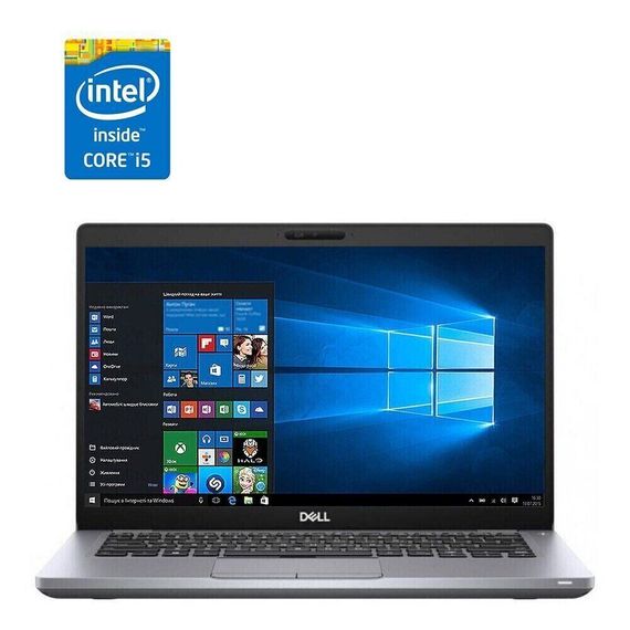 Ультрабук Dell Latitude 5410 / 14" (1920x1080) IPS / Intel Core i5-10210U (4 (8) ядра по 1.6 - 4.2 GHz) / 8 GB DDR4 / 240 GB SSD / Intel UHD Graphics / WebCam б/у