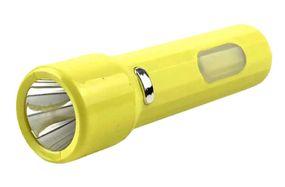 Карманный ручной аккумуляторный фонарь с боковым светом YAJIA YJ-8931C 1LED+COB USB Желтый