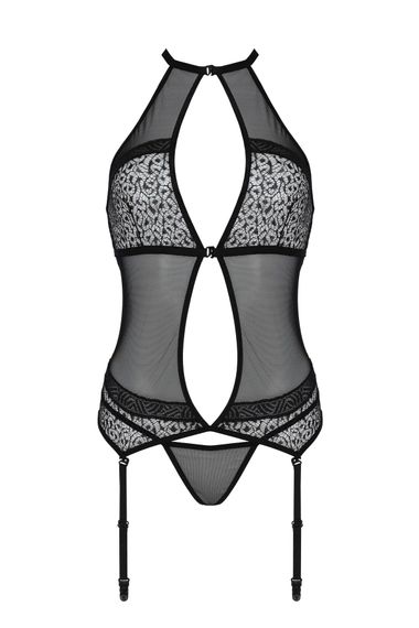 Корсет Passion SATARA CORSET Чорний 2XL/3XL | Зображення 2