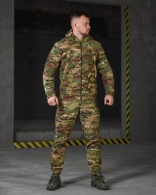 Зимний флисовый костюм 7.62 мультикам ВТ4758