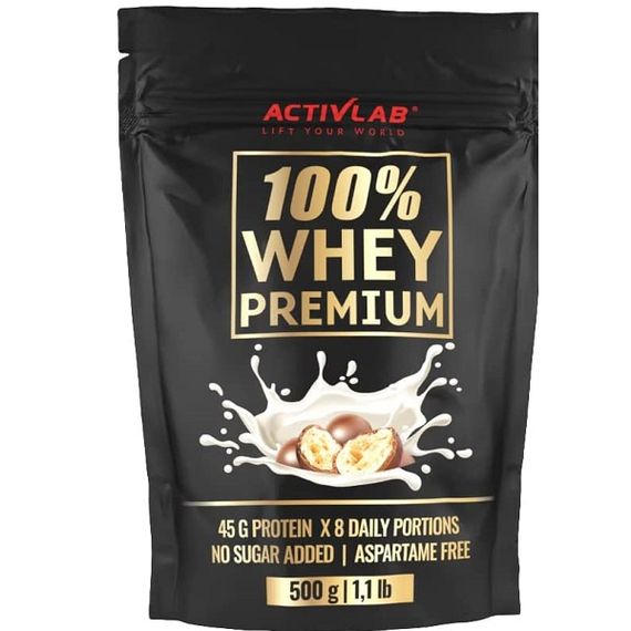 Протеїн Activlab 100% Whey Premium 500 g /16 servings/ Cookie with Milk Chocolate
