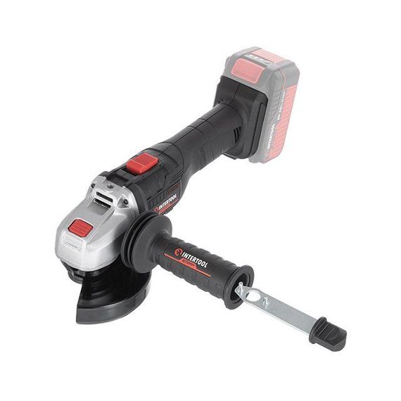 Шліфмашина кутова акумуляторна з безщітковим двигуном 125 мм INTERTOOL WT-9366 | Зображення 4