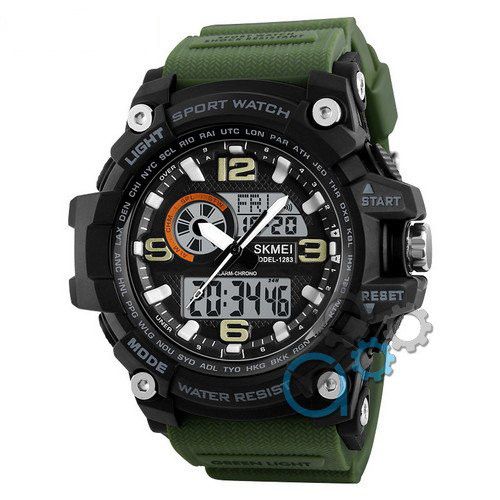 Годинник S2kmei 1283 Black-Military Wristband.