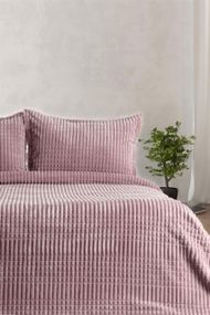 Покрывало с наволочками Merinos Modern Line 220×240 см. Пудра