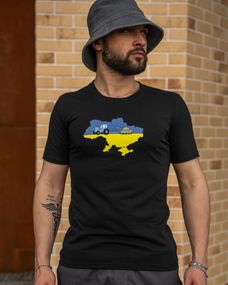 Футболка чорна "T3" вел пр. (1534378718)