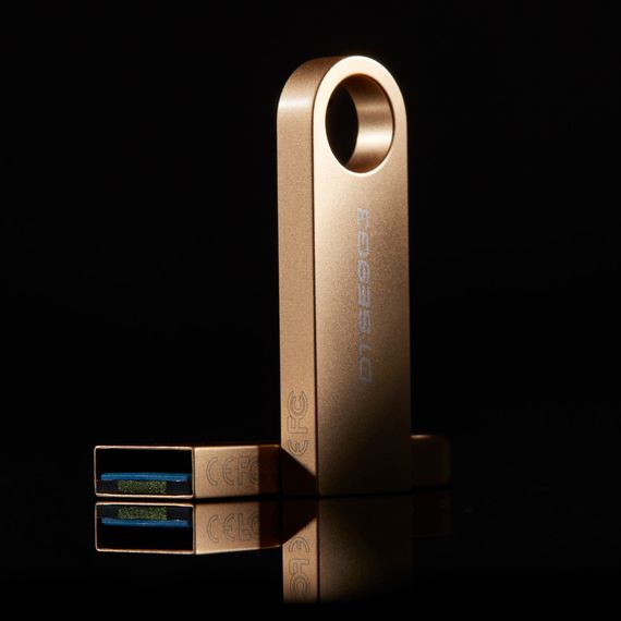 USB флеш накопичувач Kingston 512GB DataTraveler SE9 G3 Gold USB 3.2 (DTSE9G3/512GB) | Зображення 9