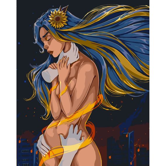 Картина по номерам "Боль" ©LIEN_ILLUSTRATION 10074-AC 40х50 см